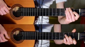 Синий платочек. Ноты. Аккорды. Табы. Гитара.