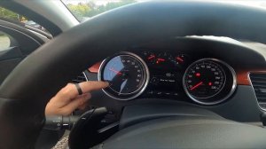 How to Enable or Disable Position Lights in PEUGEOT 508 ( 2011 – 2017 )