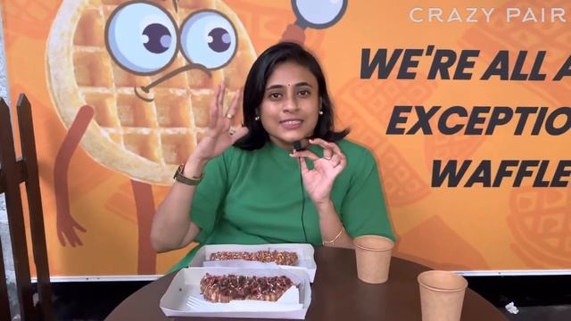 Cafe for waffle lovers | waffle mania | restaurant in Colombo | தமிழ் food review смотреть онлайн