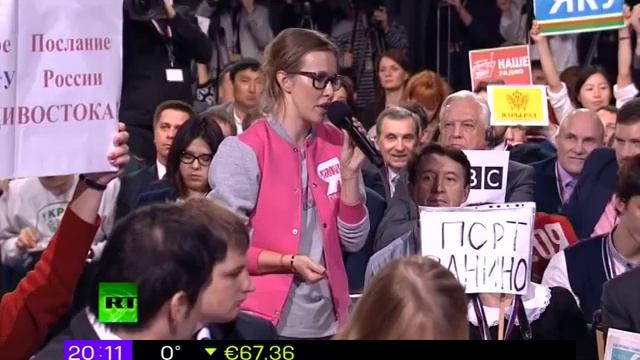 Собчак в президенты смотреть онлайн