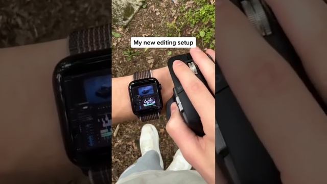 Монтаж видео на смарт-часах. Реально?