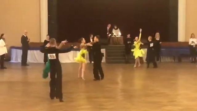 Самба. Юниоры 2+1 Д класс. смотреть онлайн