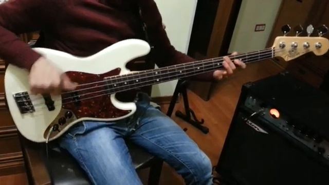 New fender jazz bass American standard(60s) смотреть онлайн