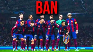 BARCELONA BAN FROM THE CHAMPIONS LEAGUE FOR 2-3 YEARS!  WHAT'G GOING ON?