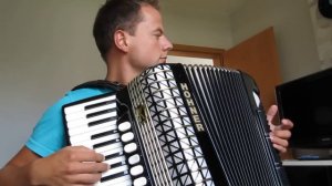 Stereo Love on Accordion