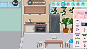 Как сделать красивый домик В бесплатной версии токи Боки