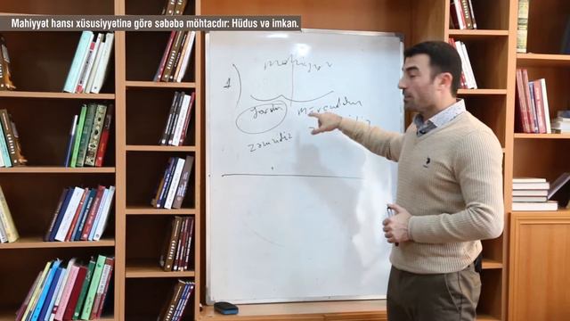 Fəlsəfə dərsi - 49: Mahiyyət hansı xüsusiyyətinə görə səbəbə möhtacdır: Hüdus və imkan смотреть онлайн