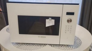 Распаковка — Микроволновая печь Bosch BFL524MW0