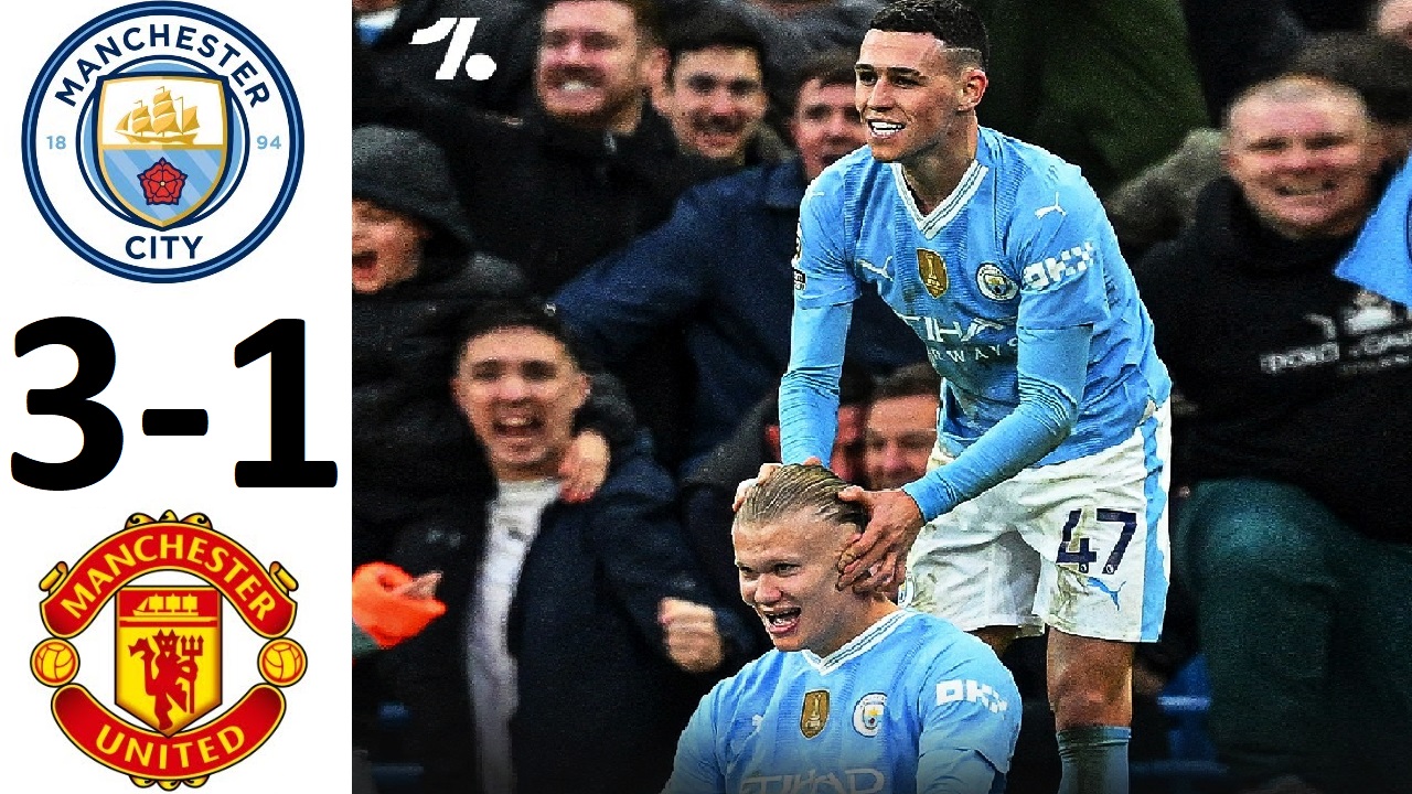 Манчестер Сити обыграл Манчестер Юнайтед в дерби!