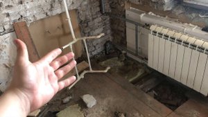 ЗАМЕНИЛИ ВСЕ ТРУБЫ ОТОПЛЕНИЯ В СТАРОЙ КВАРТИРЕ