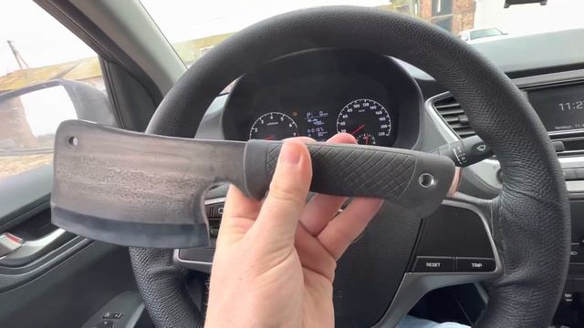 Тяпка для мяса сталь 65X13 смотреть онлайн