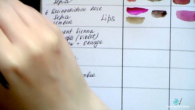 Акварель в раскрасках для начинающих / Часть 2. Как я крашу кожу смотреть онлайн