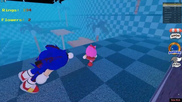 Survive Sonic.EXE! (Sonic Roblox Fangame) смотреть онлайн