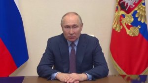 Видео ? обращение от имени уважаемого Президента России Владимира Путина!???