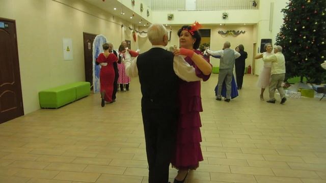 Вальс Бостон. Бал "Старый новый год" в КЦ Зодчие 14.01.2023 г. Москва смотреть онлайн