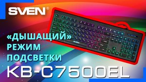 Видео распаковка SVEN KB-C7500EL ? Проводная клавиатура с красивой и удобной подсветкой.