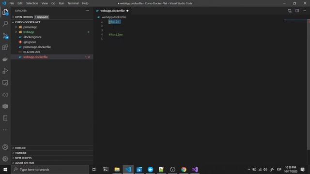 17-Contenedor Web Net Core | Docker para desarrolladores .Net смотреть онлайн