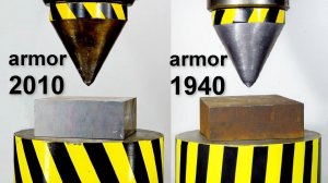 HYDRAULIC PRESS VS OLD AND MODERN ARMOR