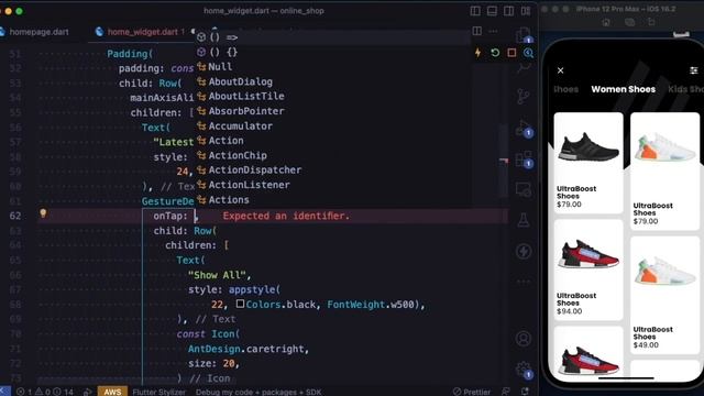 Flutter E-commerce App Tutorial Part 1 | Shop App Course | Provider State Management