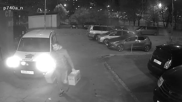 Камера UControl ПРО 720A, улица, ночная съемка смотреть онлайн