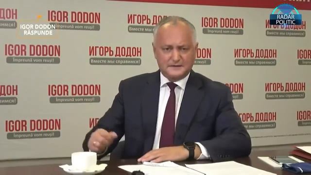 Лжец Игорь Додон