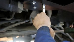 Усиленная защита заднего бампера на Рено Дастер Duster Motodor  01735