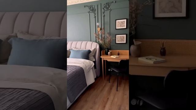 Интерьер спальни в неоклассическом стиле #diy #interiordesign видео @olga__slugina