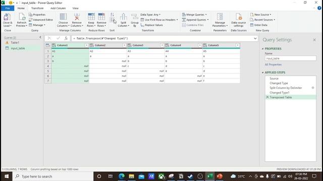 Unpivot using power query смотреть онлайн