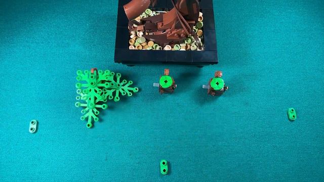 Bonsai Tree - My Lego Stop Motion Building Set #66 смотреть онлайн