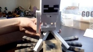 Сделал скелета из бумаги