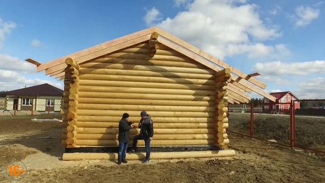 Баня из лиственницы - удачная планировка