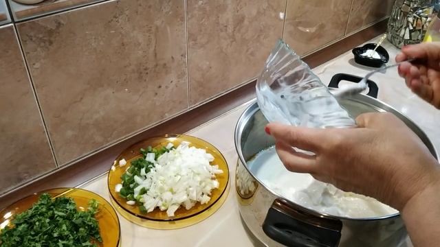 СУП АРМЯНСКИЙ ИЗ МАЦОНИ СПАС. , ОЧЕНЬ ВКУСНЫЙ СУП. Рецепт от Сусанны#СУПАРМЯНСКИЙ#СПАС#СУПИЗМАЦОН смотреть онлайн