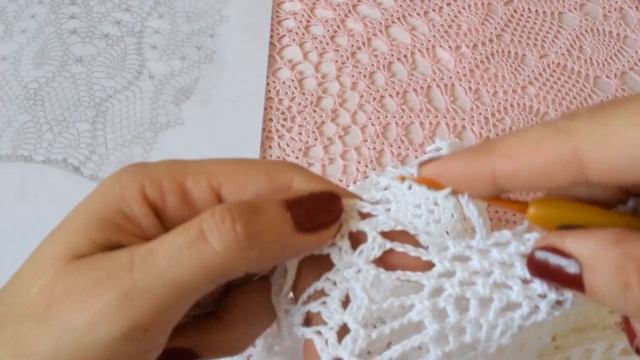 МК(подробный) Cалфетка-скатерть ЧАСТЬ 6 смотреть онлайн