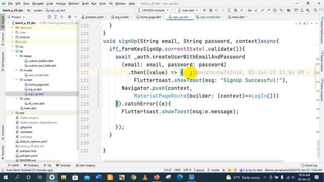 Firebase e data store 2022 Flatter bd, part 05 смотреть онлайн