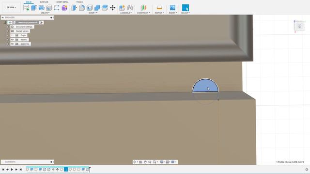 Отражение, Зеркалирование, Miror в Fusion 360