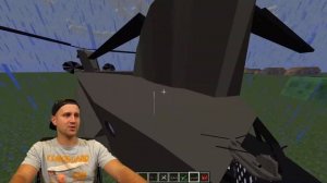 Самолеты и вертолеты в Майнкрафт Своя авиабаза Летаем на истребителях и вертолетах Minecraft mods