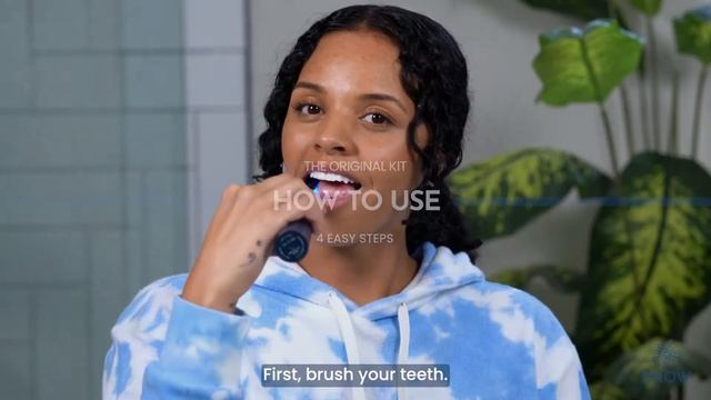 Teeth Whitening Kit Tutorial смотреть онлайн