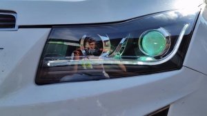 Передние фары Шевроле Круз 2009-2014 V17 Type