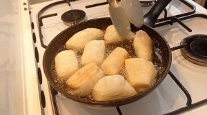 Пышные казахские баурсаки на молоке с дрожжами. Супер простой рецепт приготовления.