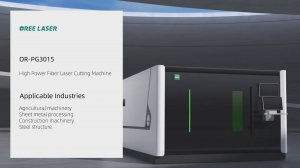 Станок лазерной резки листа OR-PG3015 OREE LASER