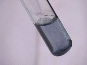 090  Образование медной соли аминоуксусной кислоты