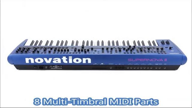 Novation Supernova II - Original Factory Demo for the OS1 Version смотреть онлайн