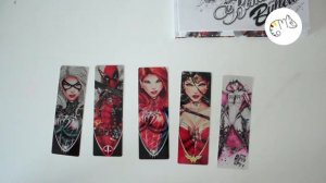 JamieTyndall Kickstarter Reward Unboxing and review - ARTBOOKS - Covers, pinups and sketches