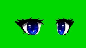 Футаж - синие глаза - читать описание