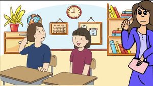 Мульт анекдоты "Вовочка и Марь Ивановна"