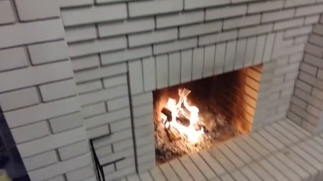 Кладка камина в доме из кирпича/Fireplace laying in a brick house смотреть онлайн