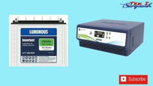 Best Smart Inverter For Home 2021 | Luminous Optimus 1250 | घर के लिए एक परफेक्ट इंटेलिजेंट इन्वर्ट