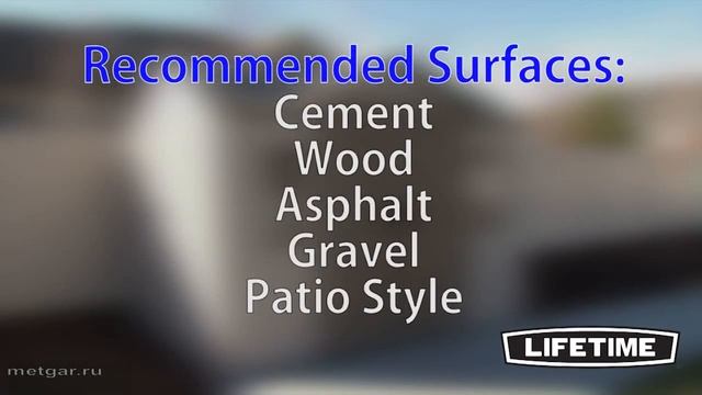 Пластиковый сарай Lifetime 10 X 8 смотреть онлайн