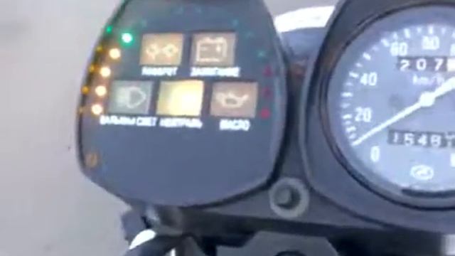 Тахометр на светодиодах Мотоцикл ИЖ смотреть онлайн