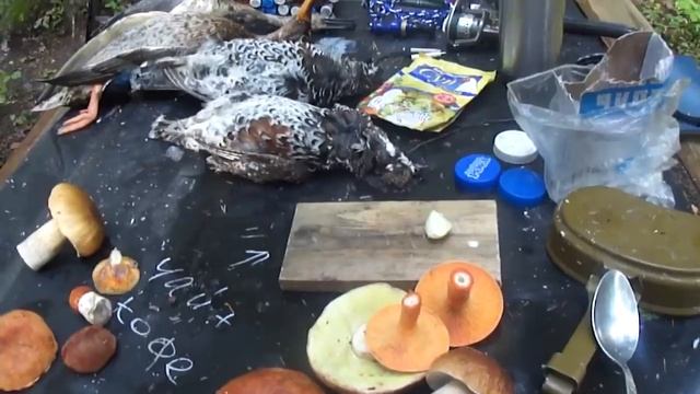 Рябчик #9 Суп из рябчика  рябчик на костре полевая кухня